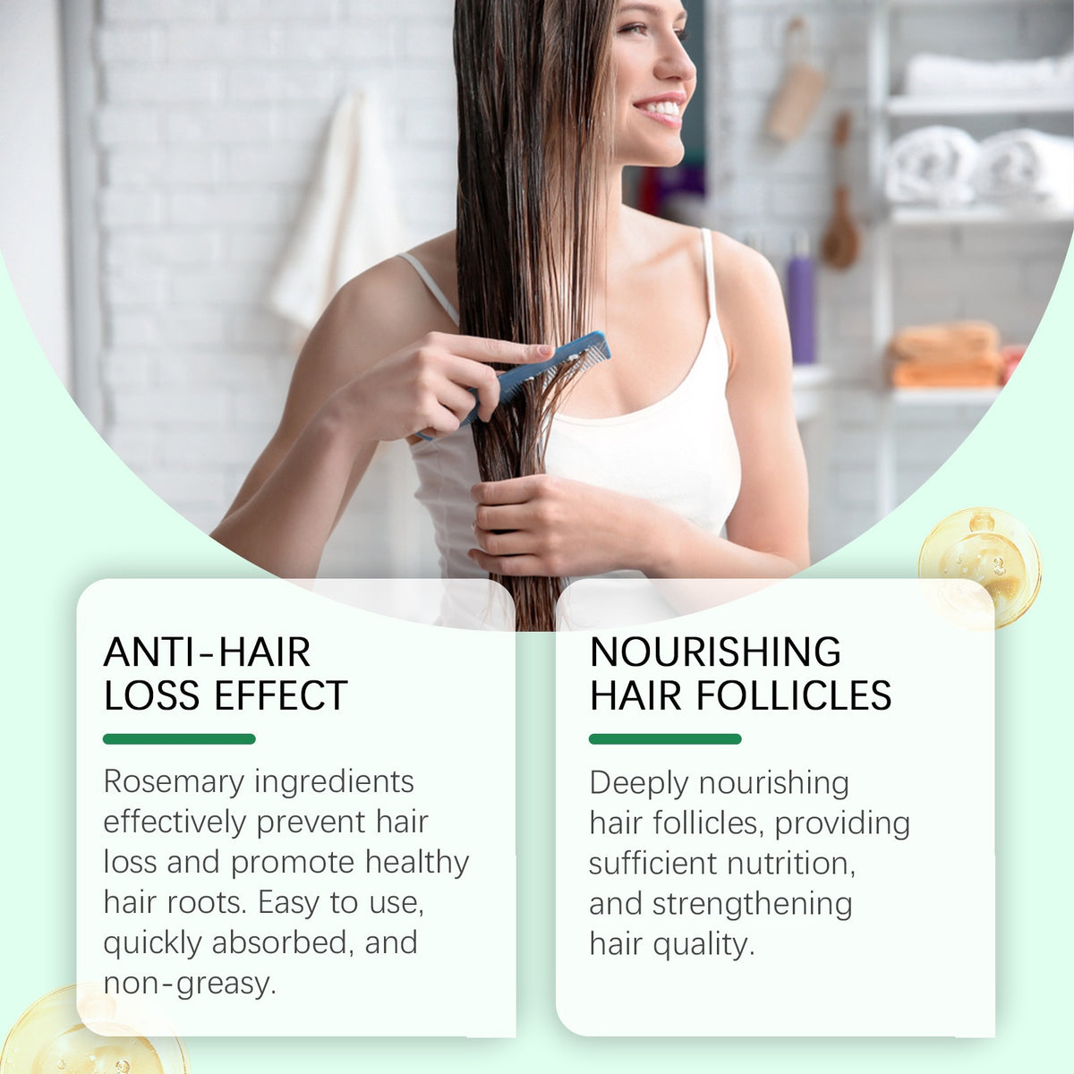 Rosemary Hair & Scalp Oil, 50ml - ZenMarket401