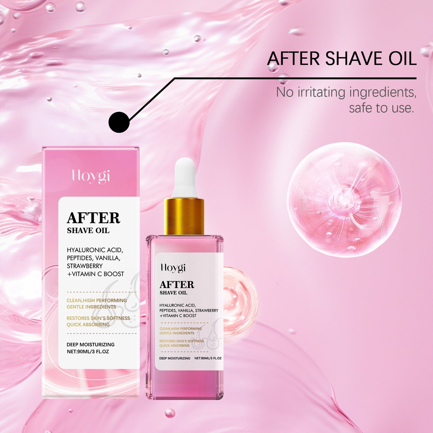 Strawberry After-Shave Hair & Body Oil 90 ml