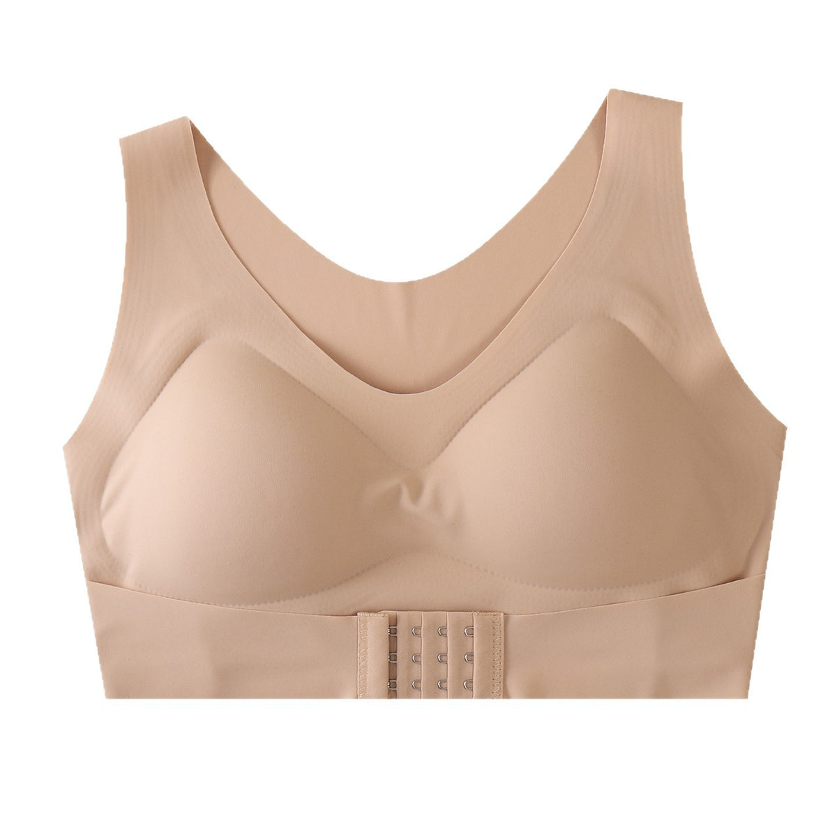 Fixed Cup Sports Bra with Antibacterial Fabric - ZenMarket401