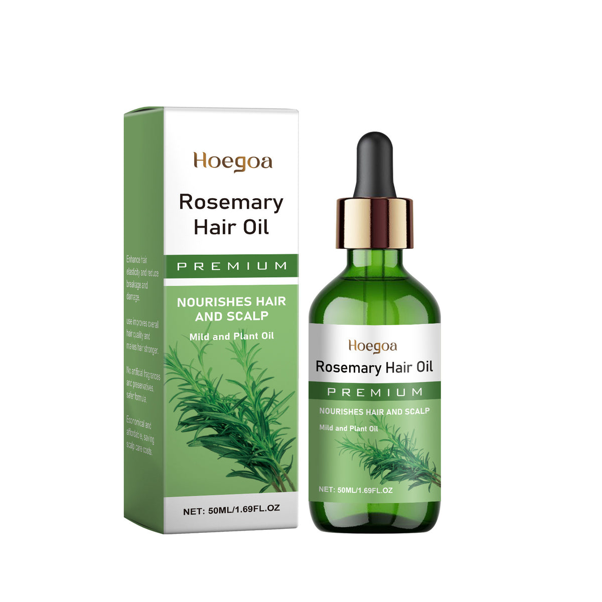 Rosemary Hair & Scalp Oil, 50ml - ZenMarket401