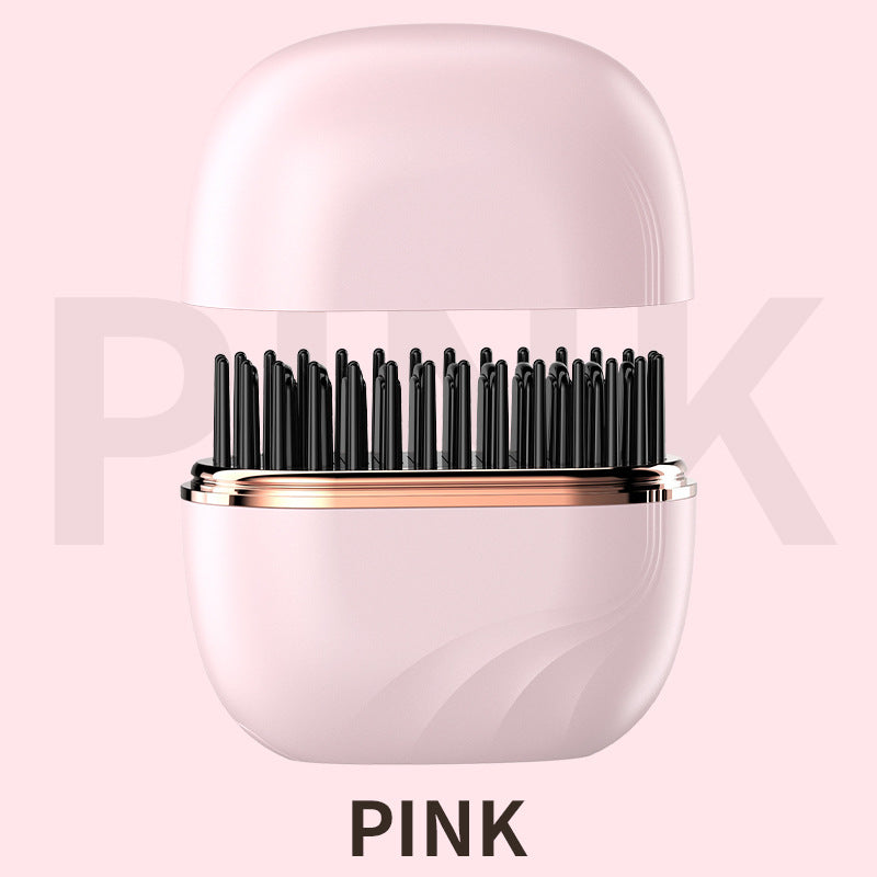Cordless Ceramic Hair Straightener Comb For Fast Styling