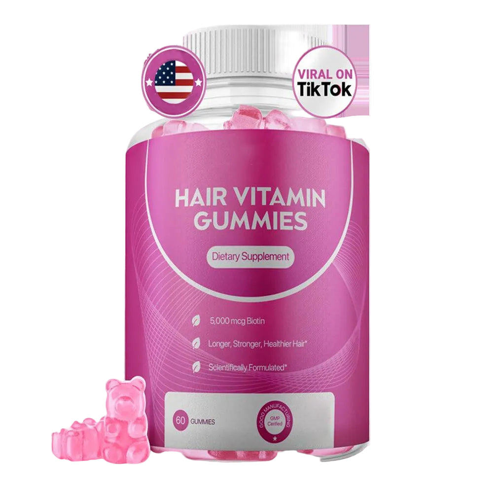 Hair Vitamin Gummies for Stronger-Looking Hair