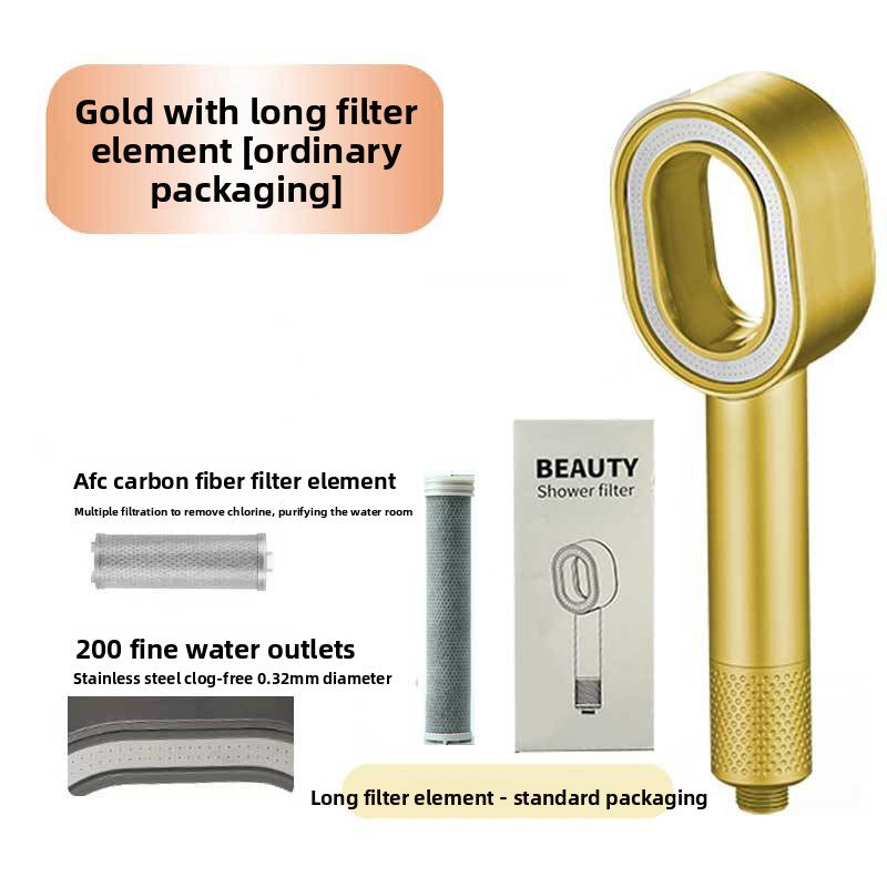 Aromatherapy Filtered Shower Head With 3 Spray Modes