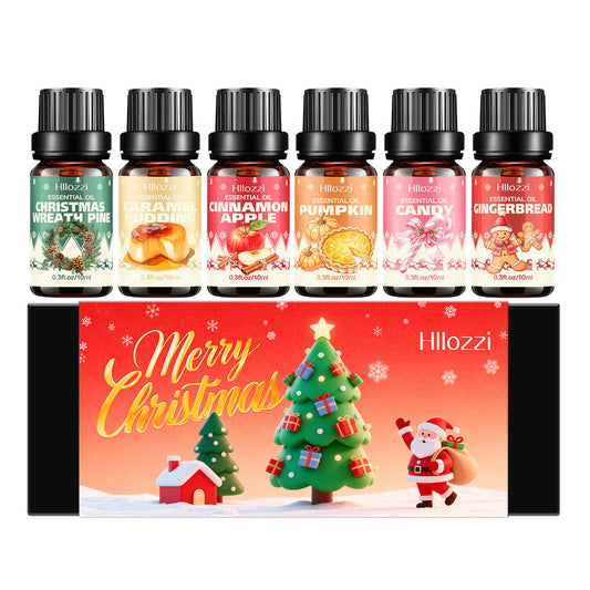Holiday Aromatherapy Oil Set (6 Scents)