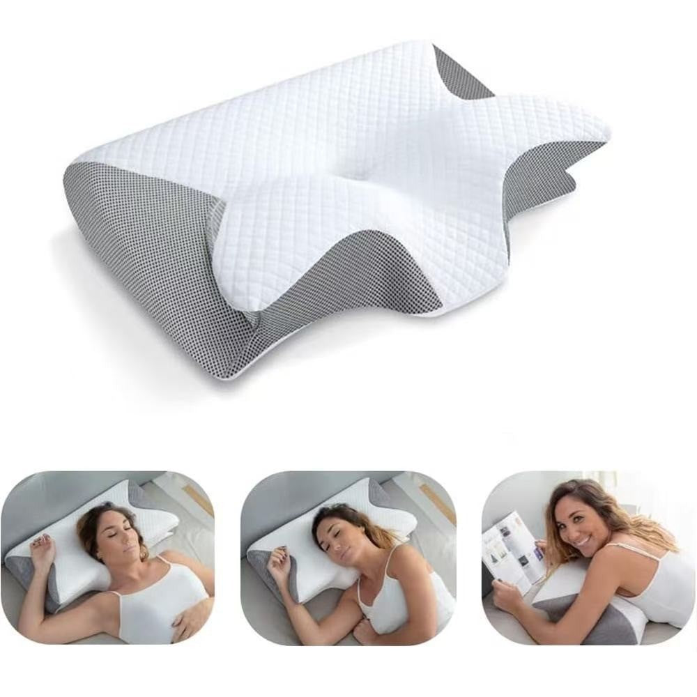Butterfly Memory Foam Cervical Pillow For Neck Support