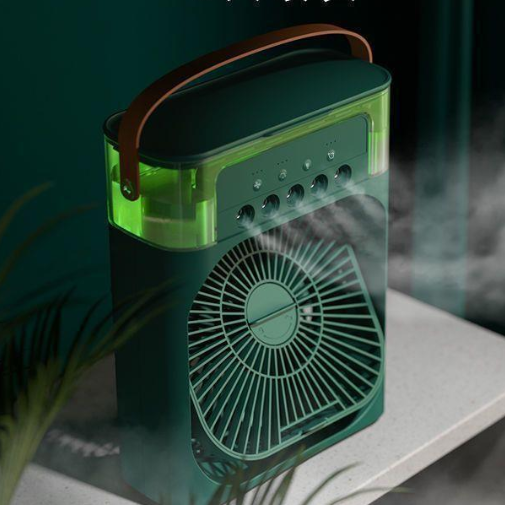 USB Desktop Air Cooler Fan with Mist Spray