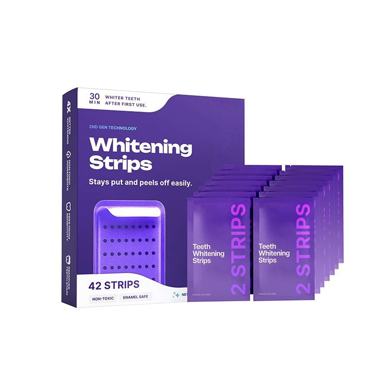 Teeth Whitening Strips – Enamel-Safe Fresh Breath Care