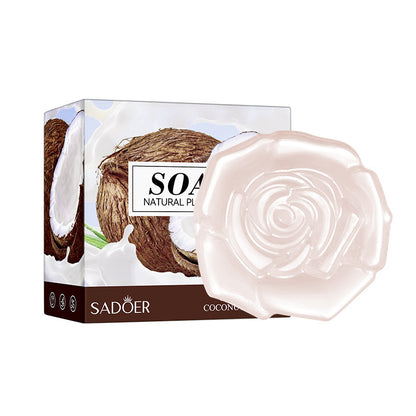 Natural Handmade Essential Oil Soap Bar With Foaming Net