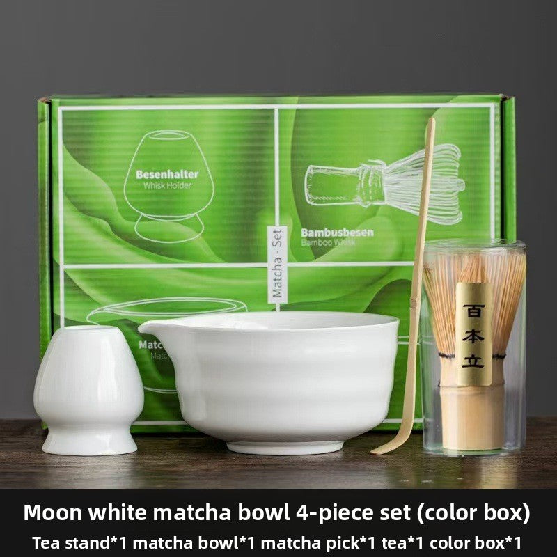 Japanese Matcha Tea Ceremony Set With Whisk & Bowl