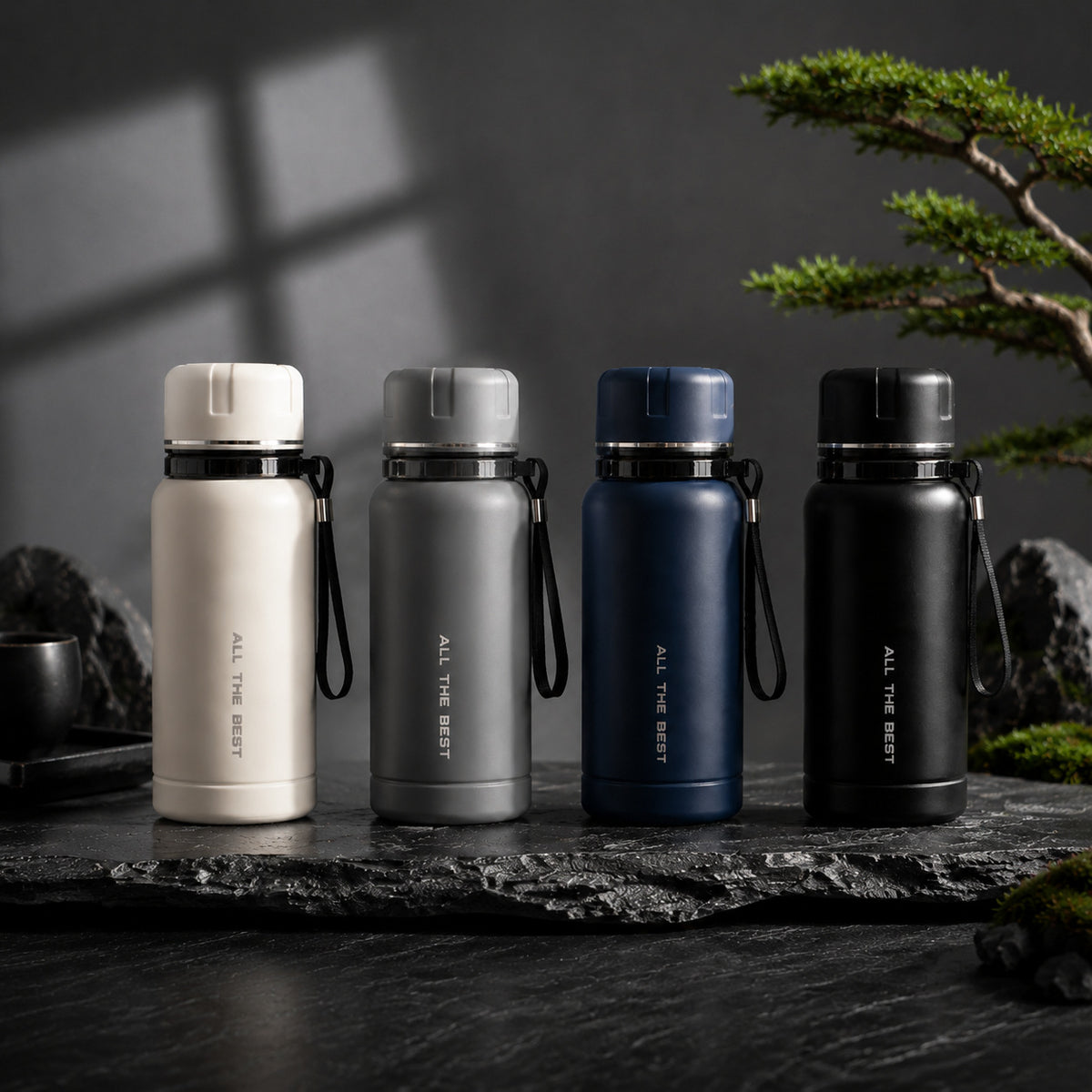 Stainless Steel Insulated Water Bottle – Hot & Cold