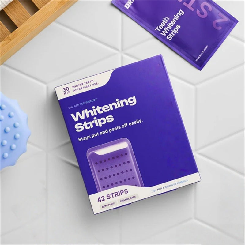 Teeth Whitening Strips – Enamel-Safe Fresh Breath Care