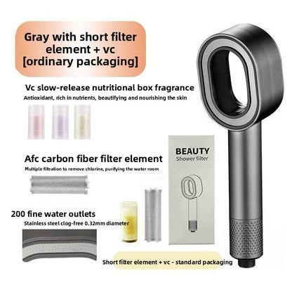 Aromatherapy Filtered Shower Head With 3 Spray Modes