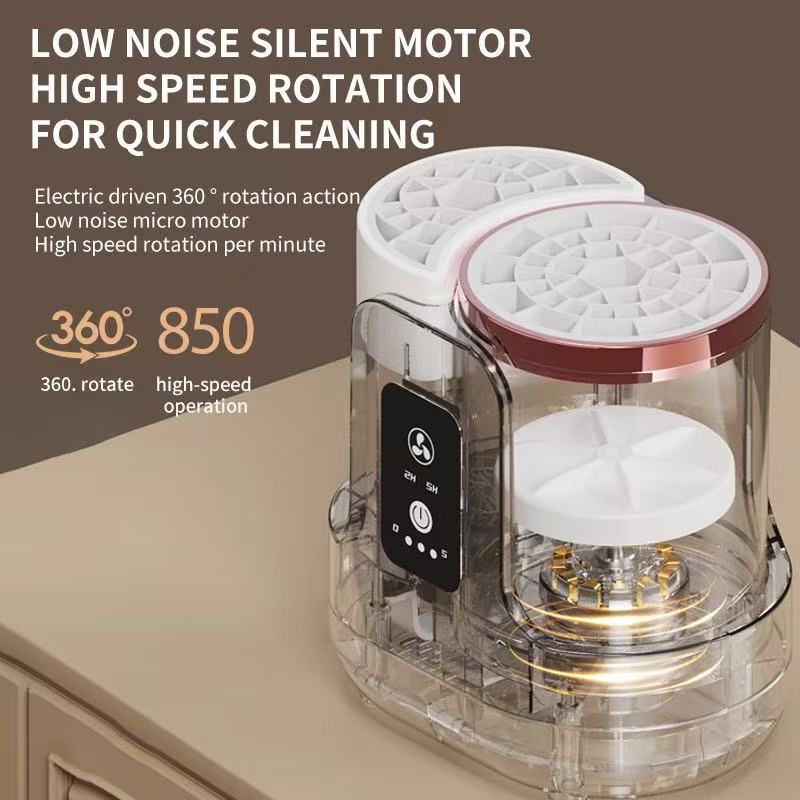 Electric Makeup Brush Cleaner – USB Rechargeable
