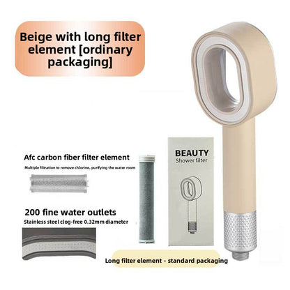 Aromatherapy Filtered Shower Head With 3 Spray Modes