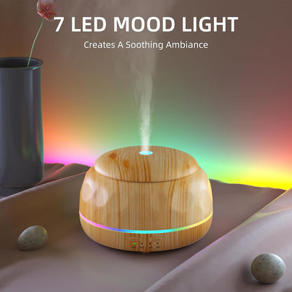 Wood Grain USB Essential Oil Diffuser