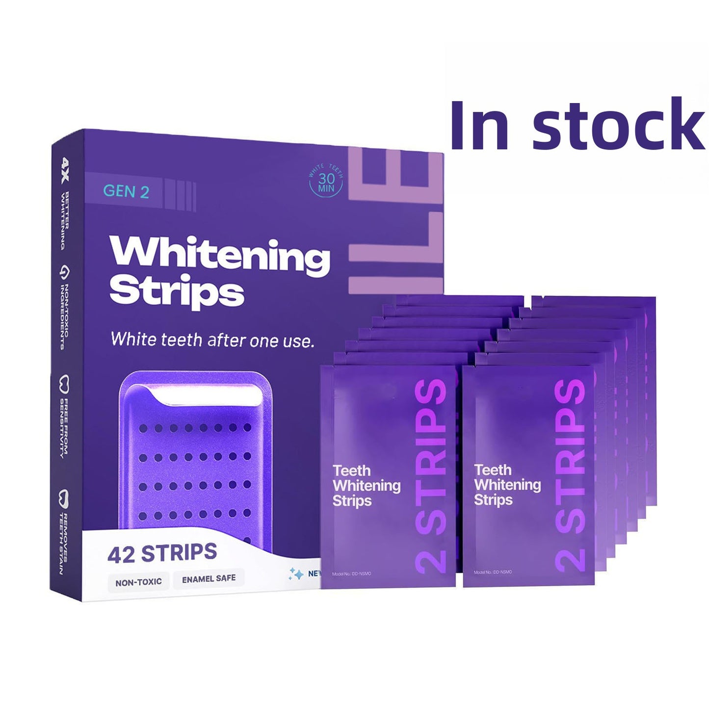 Teeth Whitening Strips – Enamel-Safe Fresh Breath Care