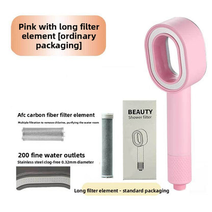 Aromatherapy Filtered Shower Head With 3 Spray Modes