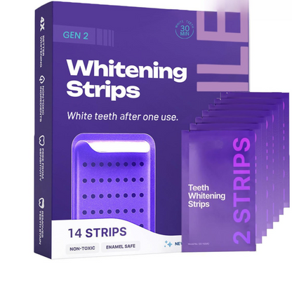 Teeth Whitening Strips – Enamel-Safe Fresh Breath Care