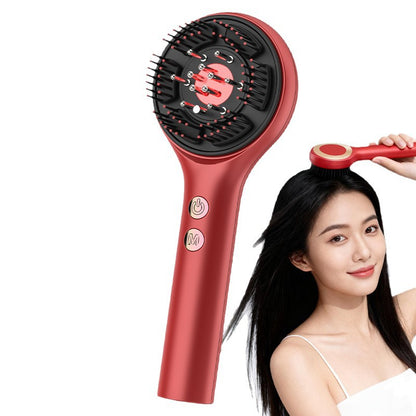 Scalp Massager Comb with Red Light Therapy