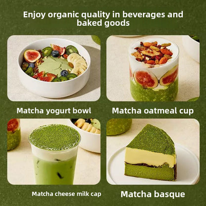 Japanese-Style Matcha Powder for Lattes, Baking & Tea