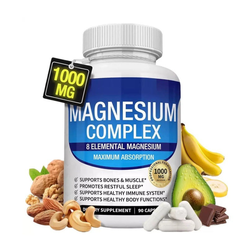 Magnesium Glycinate Capsules – Daily Wellness Support