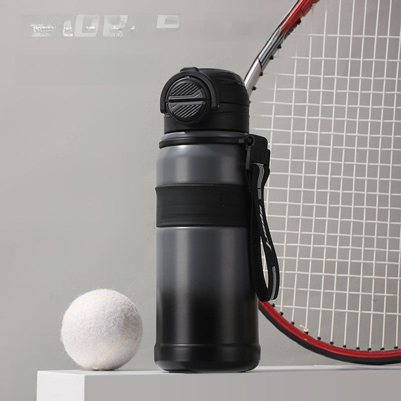 Insulated Sports Water Bottle With Straw, 680 ml