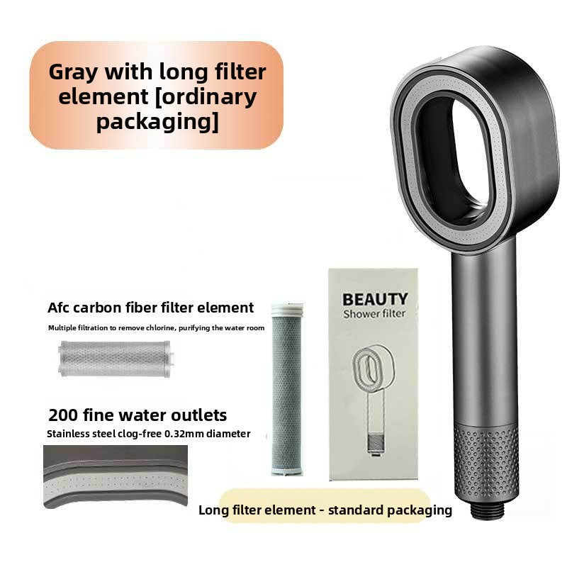 Aromatherapy Filtered Shower Head With 3 Spray Modes