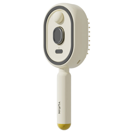 Electric Mist Hair Care Comb with Red Light and Detangling Function