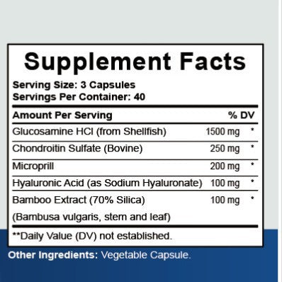 Glucosamine Joint Support Capsules with Turmeric