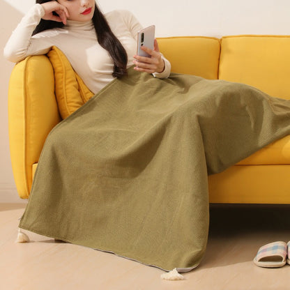 USB Heated Throw Blanket – 3 Heat Settings