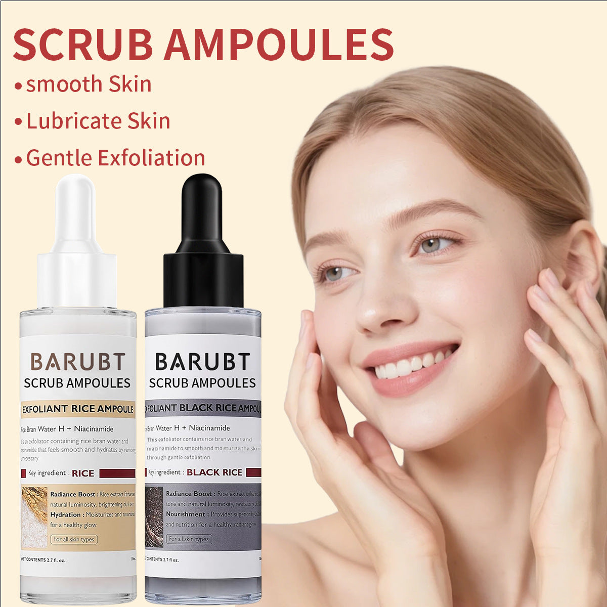Gentle Rice Facial Exfoliating Essence Serum