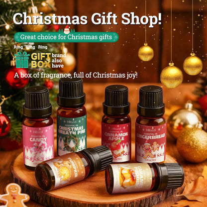 Holiday Aromatherapy Oil Set (6 Scents)