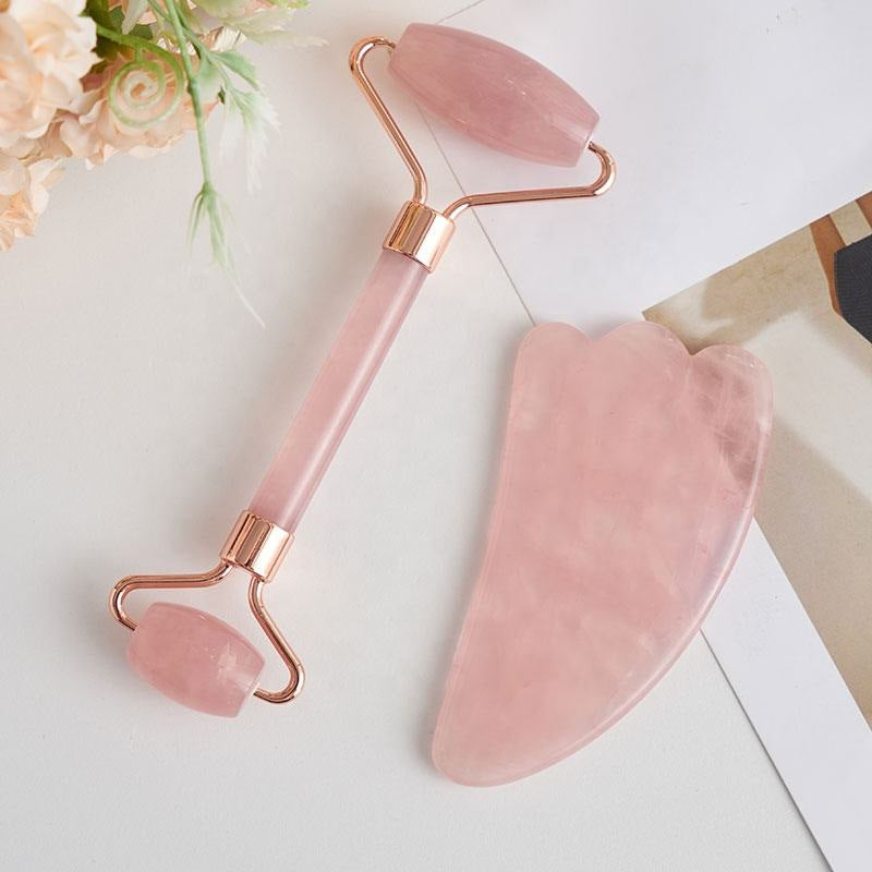 Jade Gua Sha Massage Board and Roller - ZenMarket401