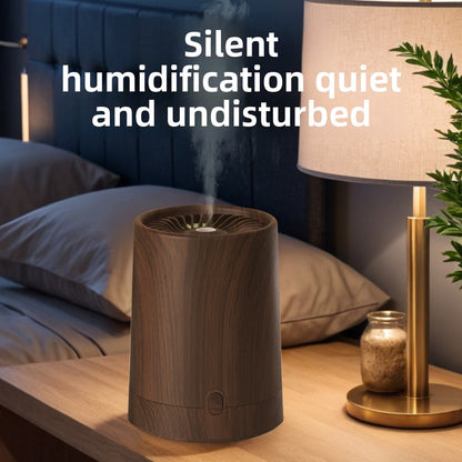 Wood Grain Ultrasonic Diffuser Humidifier – USB Mini