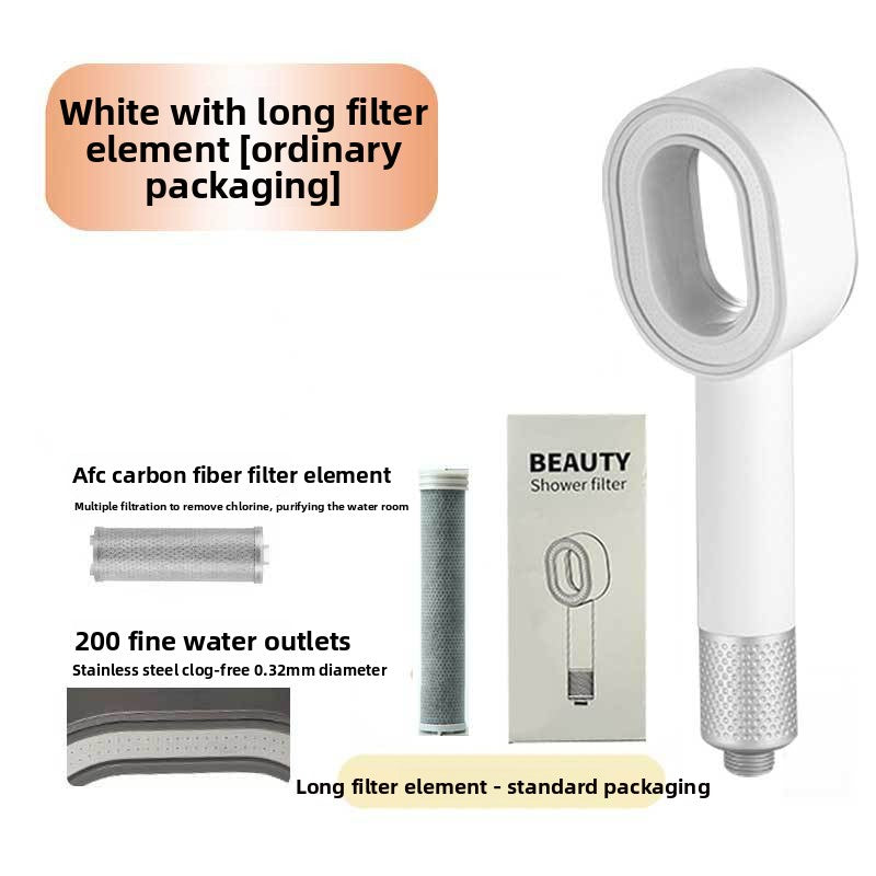 Aromatherapy Filtered Shower Head With 3 Spray Modes