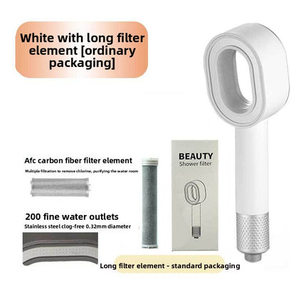 Aromatherapy Filtered Shower Head With 3 Spray Modes
