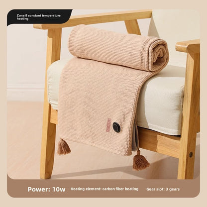 USB Heated Throw Blanket – 3 Heat Settings