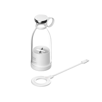 Portable Wireless Blender Bottle – High-Speed 4-Blade Cup