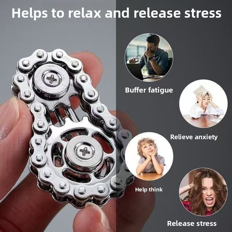 Gear Chain Fidget Spinner - ZenMarket401