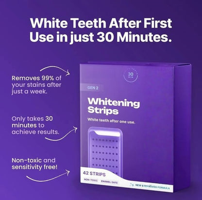 Teeth Whitening Strips – Enamel-Safe Fresh Breath Care