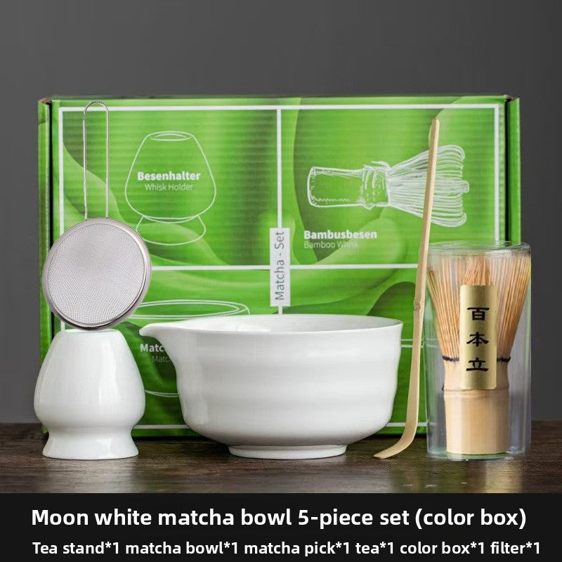 Japanese Matcha Tea Ceremony Set With Whisk & Bowl