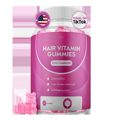 Hair Vitamin Gummies for Stronger-Looking Hair