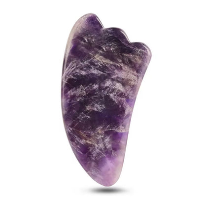 Jade Gua Sha Massage Board and Roller