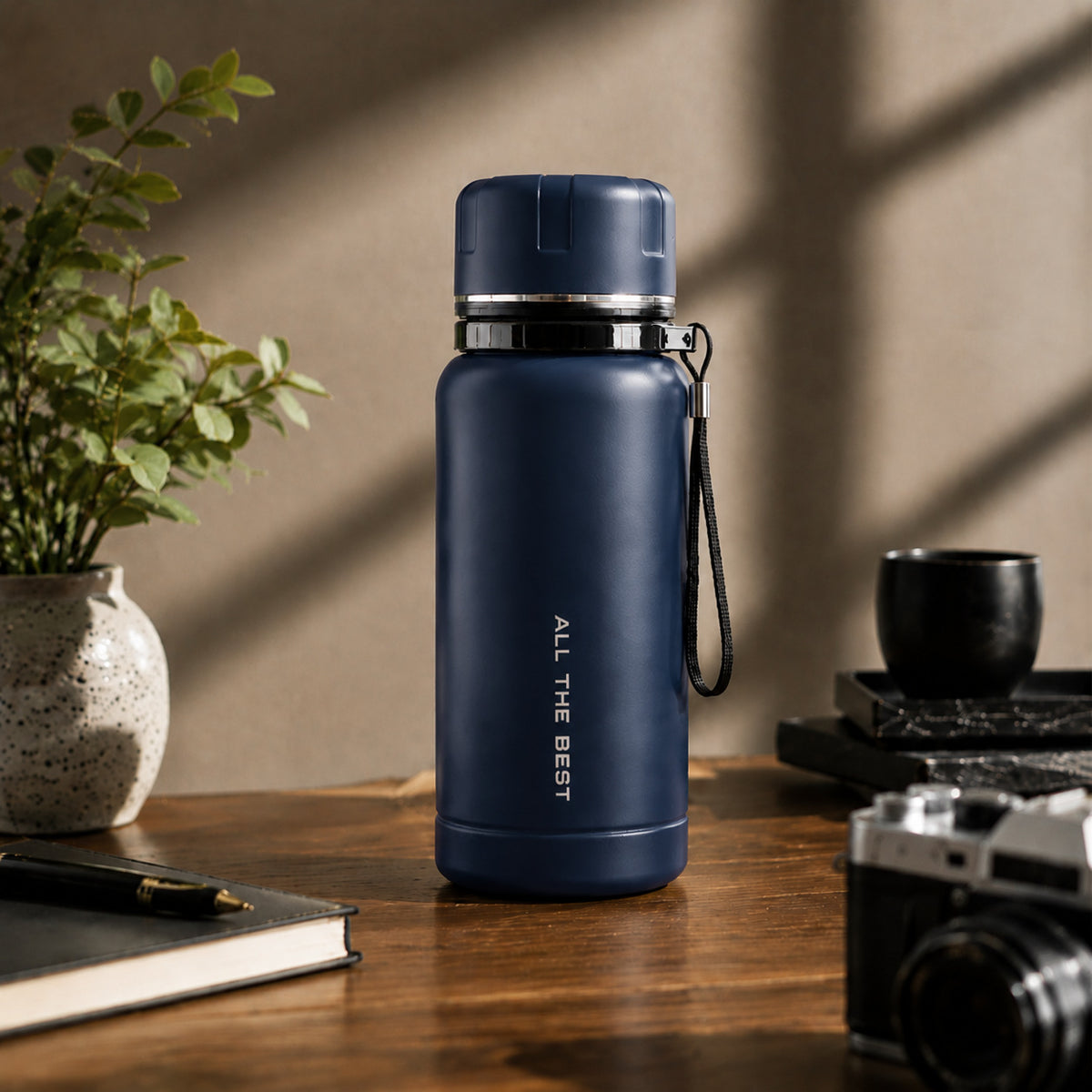 Stainless Steel Insulated Water Bottle – Hot & Cold